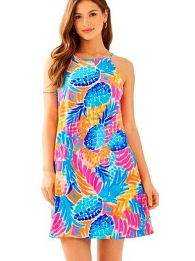 Lilly Pulitzer Cotton Margot Sleeveless Knit Mini Dress Size S